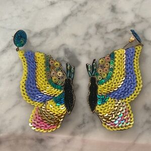 Boutique butterfly earrings